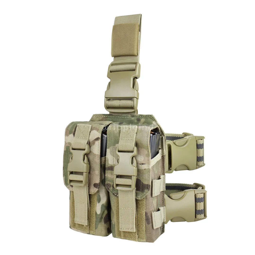 Condor - Multicam - Drop Leg M4 Mag Pouch - CLEARANCE