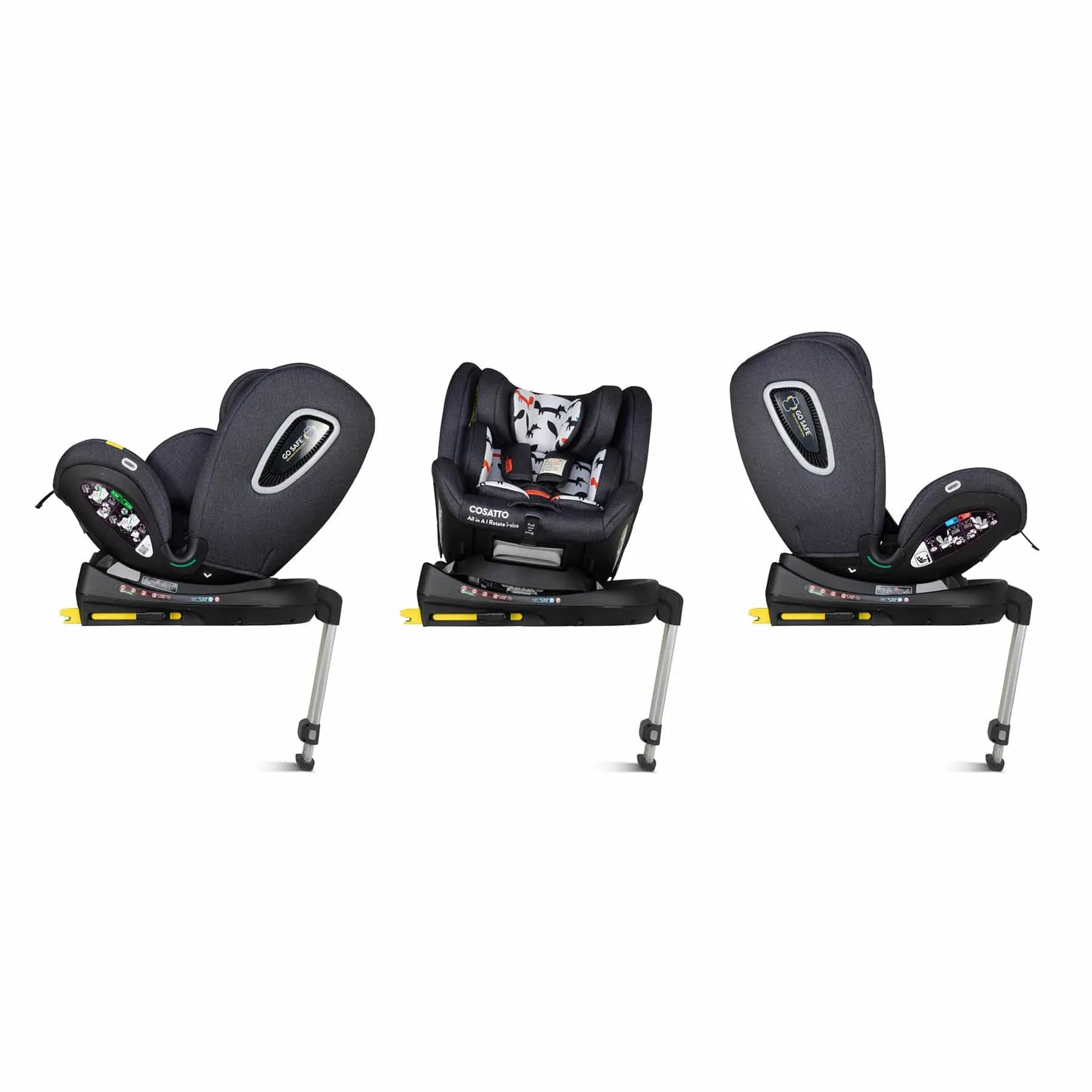 Cosatto All in All Rotate i-Size Car Seat - Mister Fox (Exclusive to UK Baby)