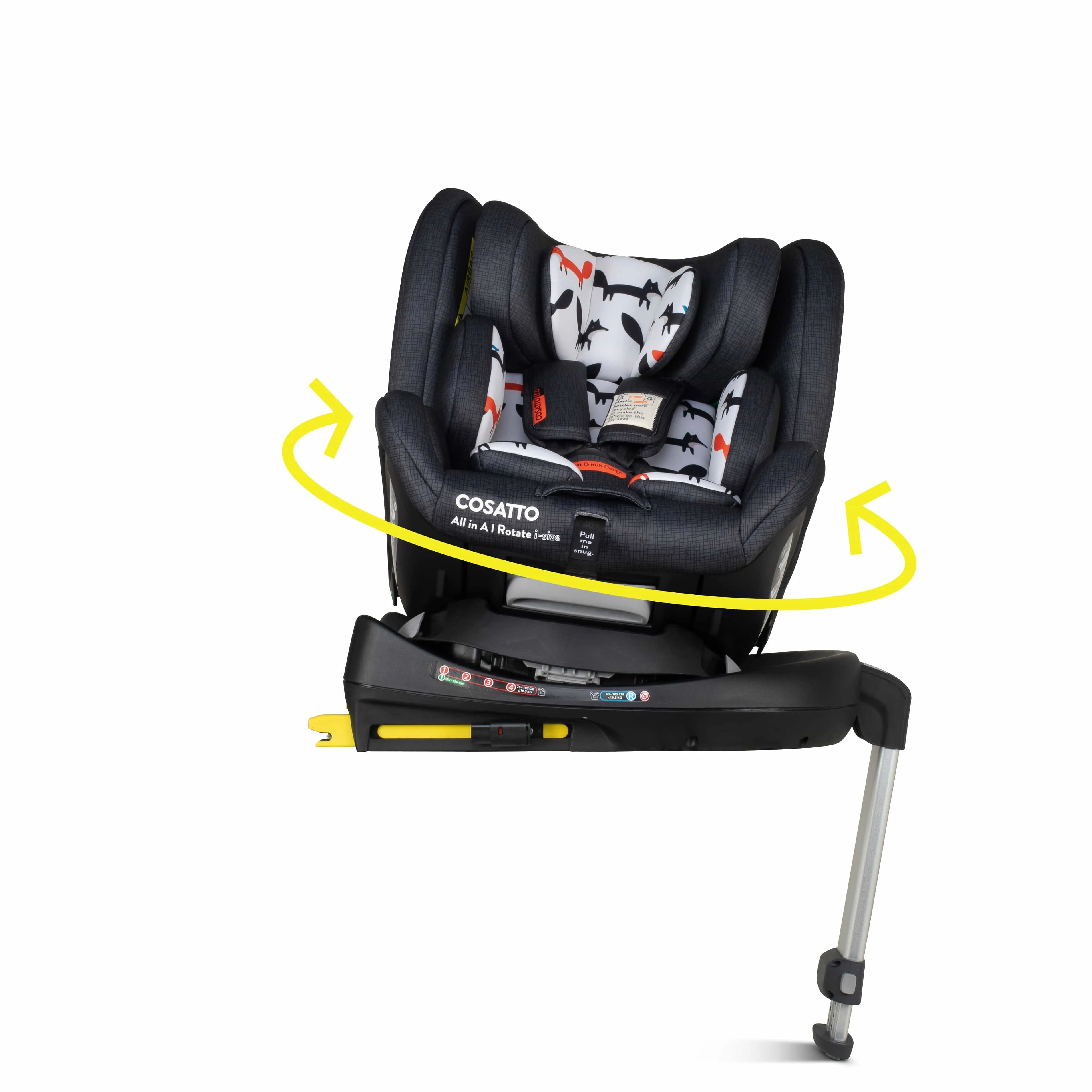 Cosatto All in All Rotate i-Size Car Seat - Mister Fox (Exclusive to UK Baby)