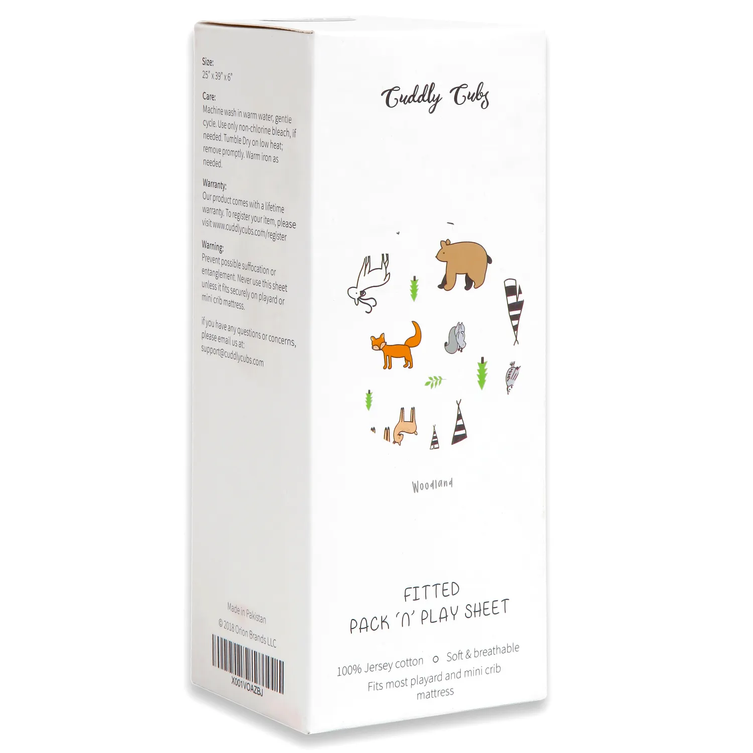 Cotton Jersey Fitted Playard Sheets – Woodlands