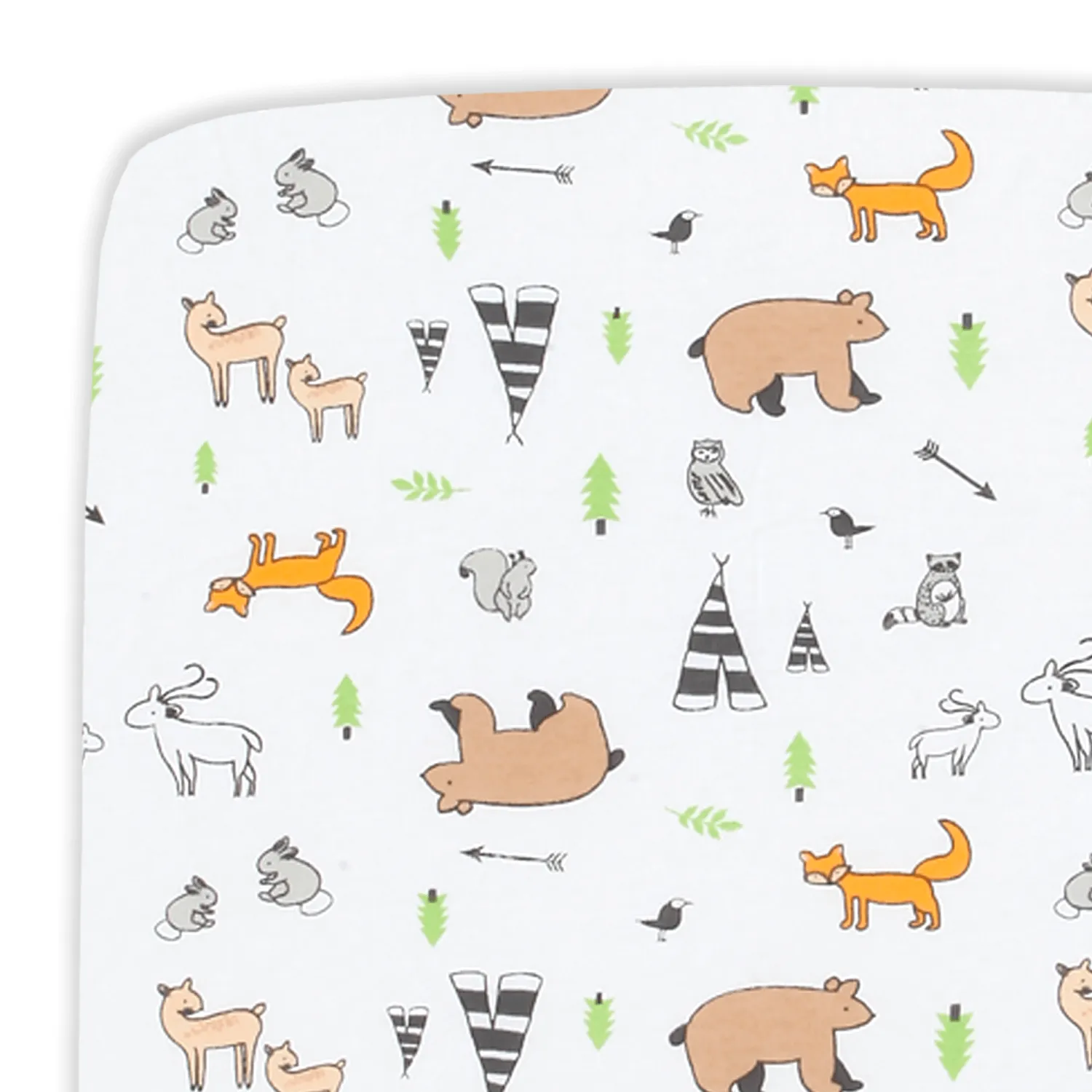 Cotton Jersey Fitted Playard Sheets – Woodlands