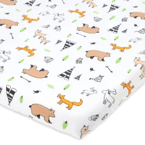 Cotton Jersey Fitted Playard Sheets – Woodlands