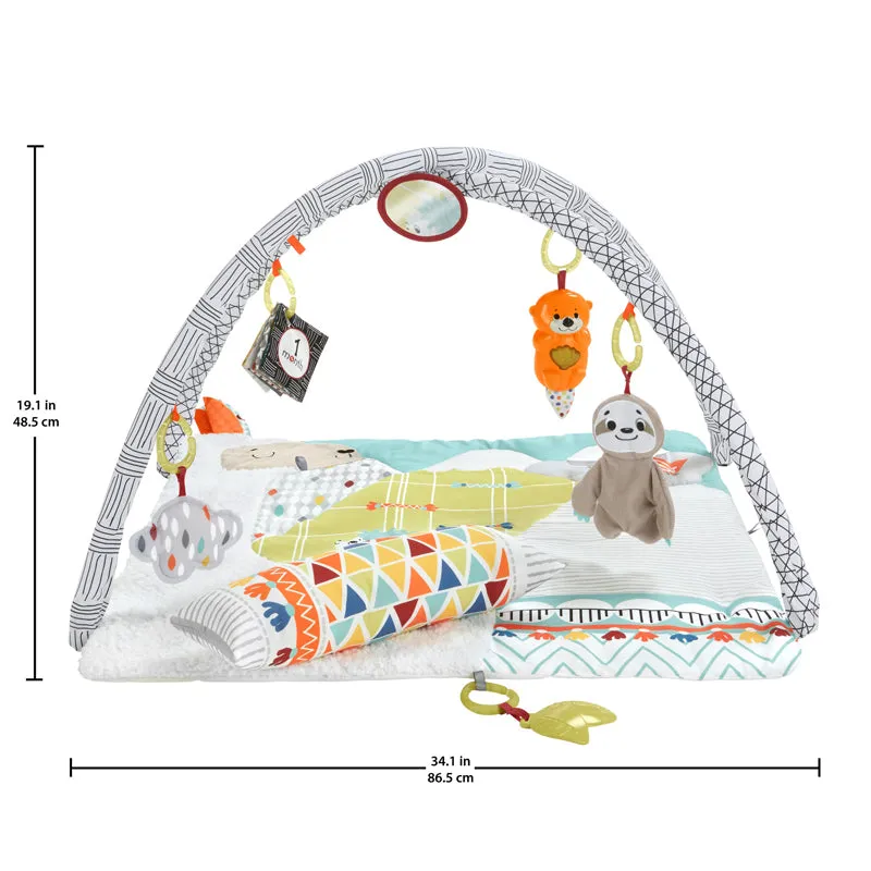 Countryside Clouds | Deluxe & Plush Sensory Baby Play Mat | Baby Gym