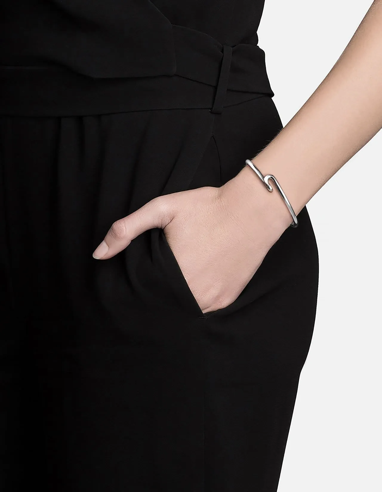 Cove Cuff, Sterling Silver