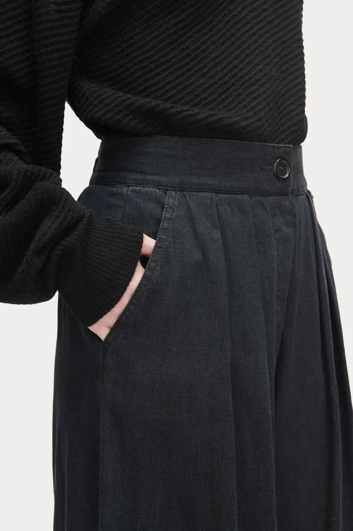 Coxsone Pant in Brown Overydyed Vista Denim