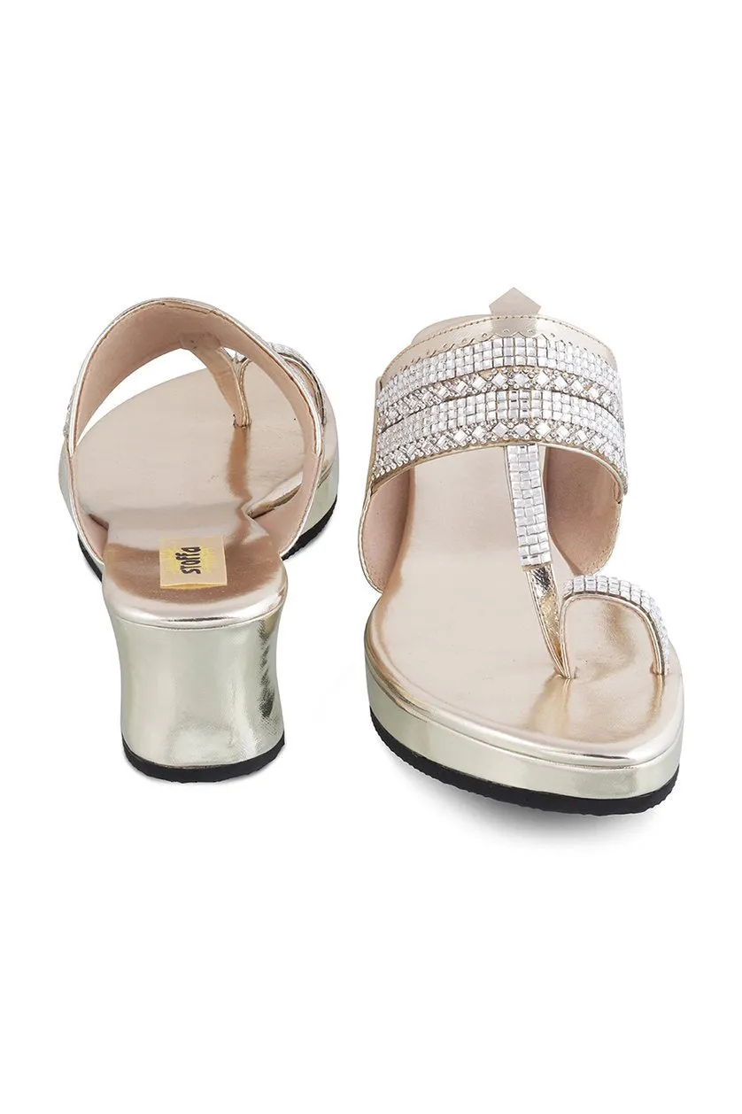 Crystal low K Wedge Light Gold