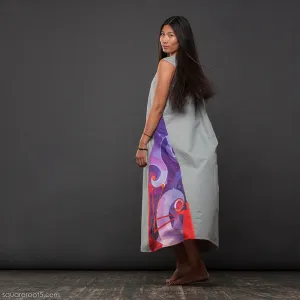 Dress "Atlantis" model "SWS" Side wedge Snow