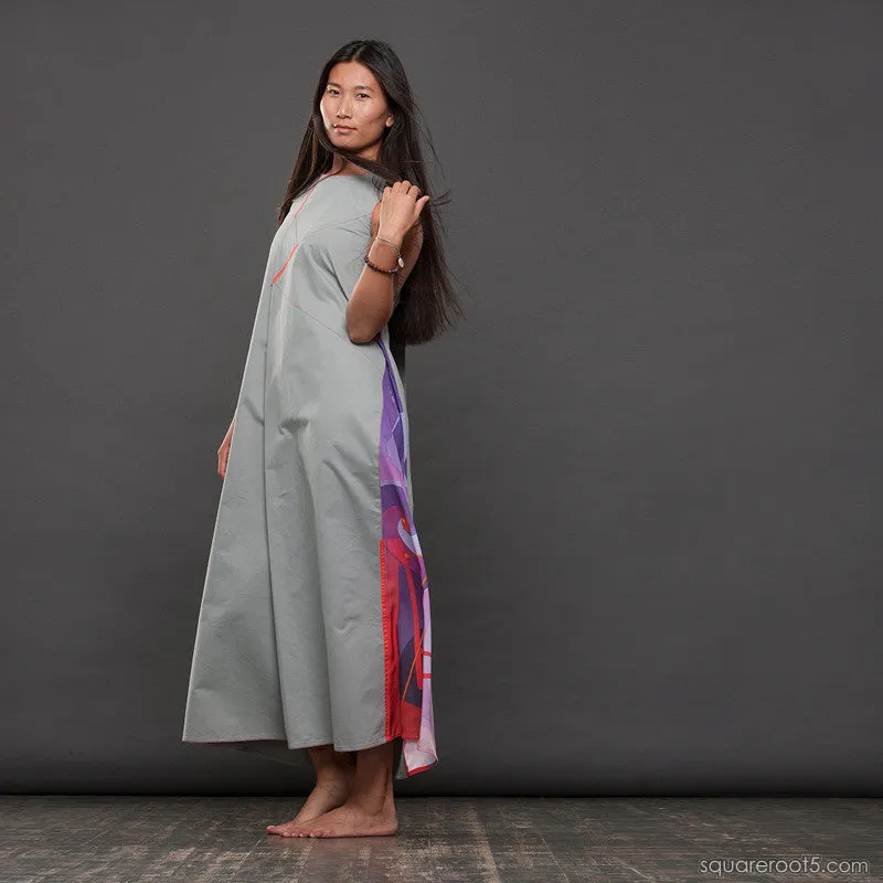 Dress "Atlantis" model "SWS" Side wedge Snow