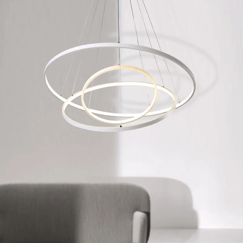 Enlightenment Modern LED Chandelier With Remote Control