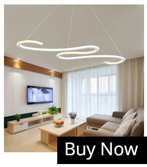 Enlightenment Modern LED Chandelier With Remote Control