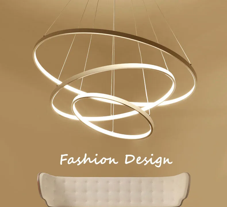 Enlightenment Modern LED Chandelier With Remote Control