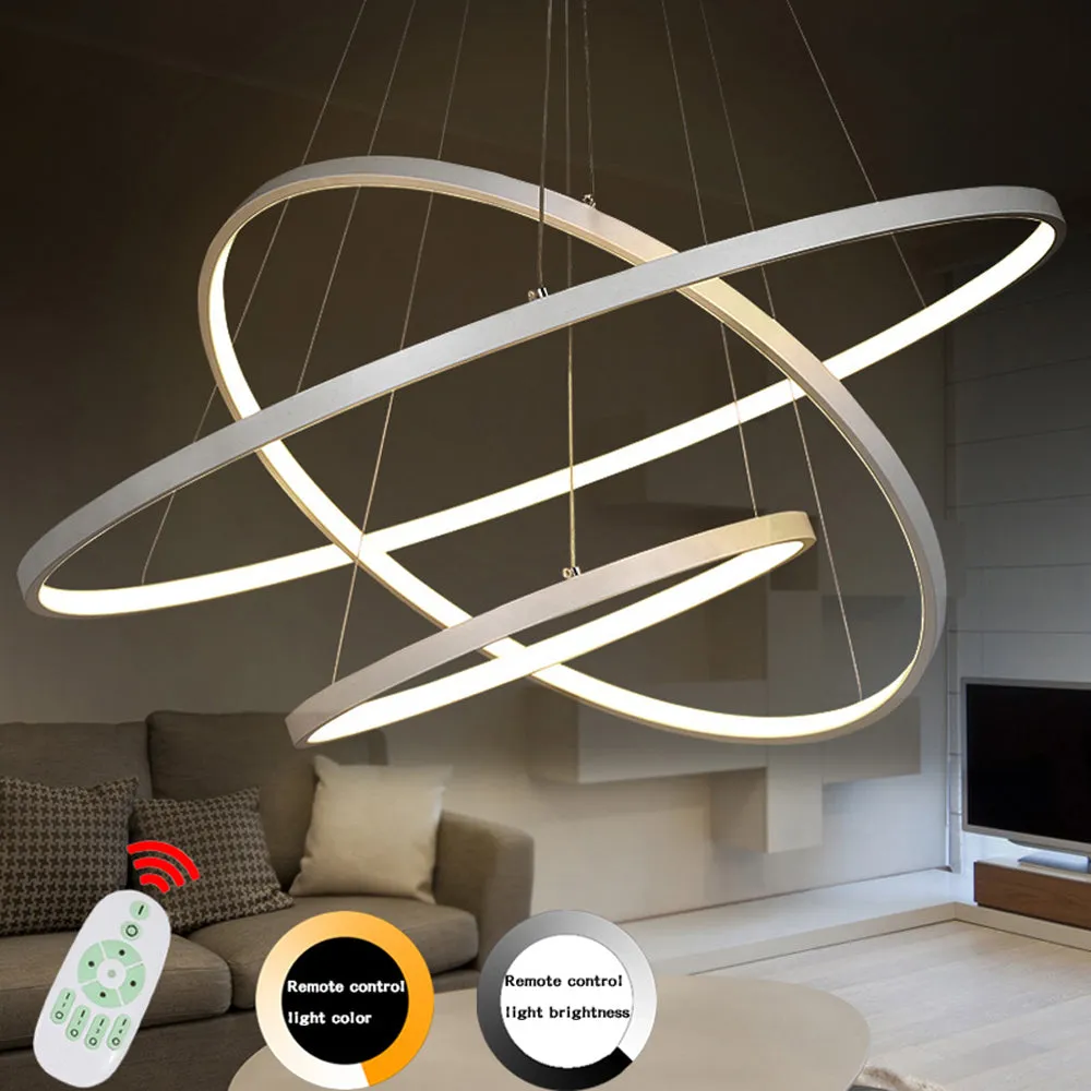 Enlightenment Modern LED Chandelier With Remote Control