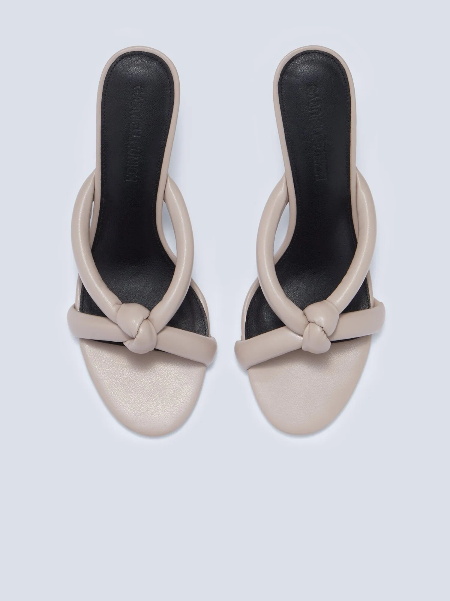 Fatima Knotted Puffy Mule