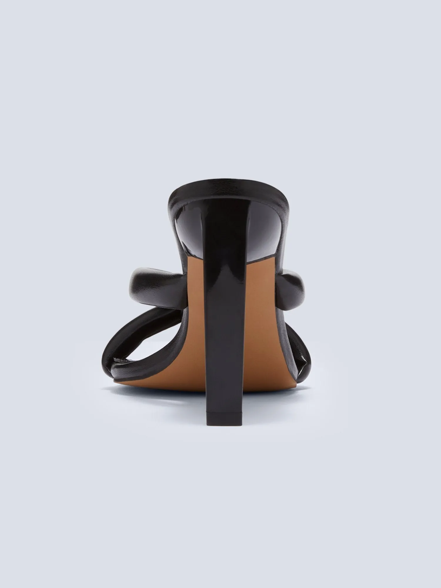 Fatima Knotted Puffy Mule
