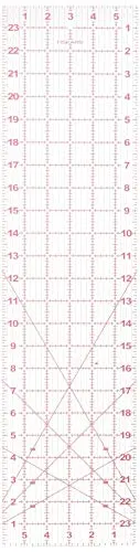 Fiskars 6x24 Inch Acrylic Ruler (12-87577097J)