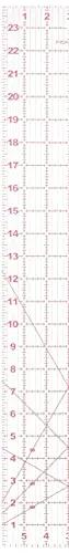 Fiskars 6x24 Inch Acrylic Ruler (12-87577097J)
