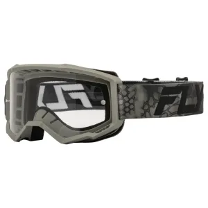 Fly Focus Kryptek Moss Grey/Black Clear Goggle