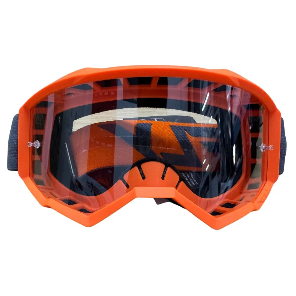 Fly Kids Focus Orange/Charcoal Clear Goggle