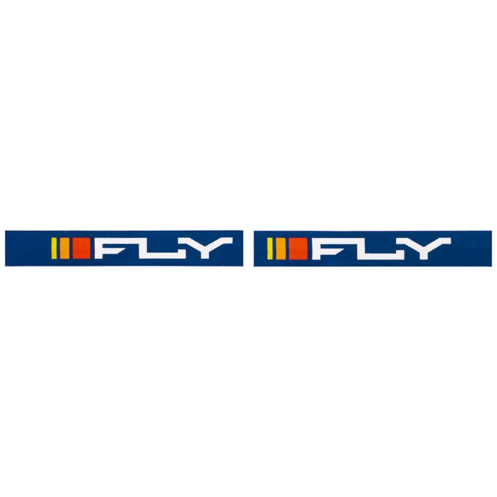 Fly Zone Navy/White Red Mirror Smoke Lens Goggle
