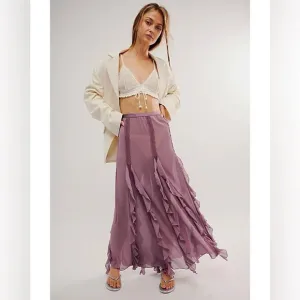 Free People Icing On Top HalfSlip in Purple in size : XS , M