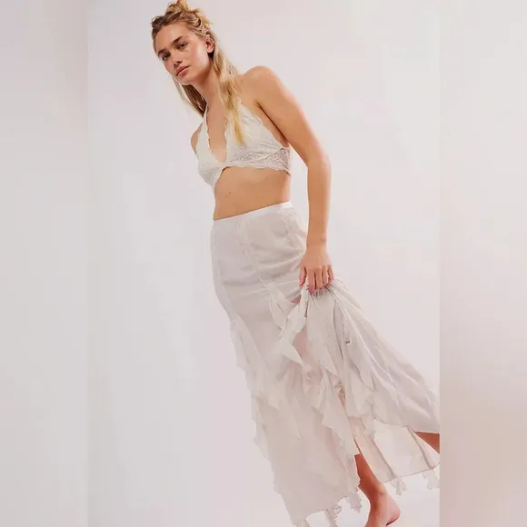 Free People Icing On Top HalfSlip in Purple in size : XS , M
