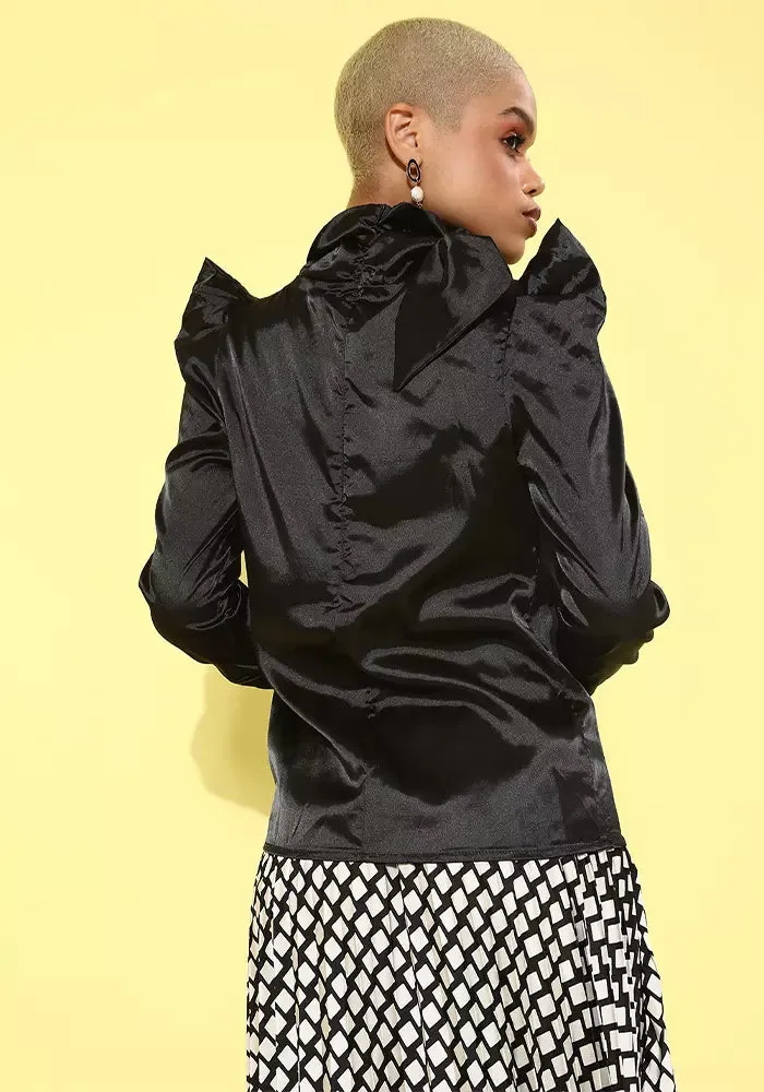 Full Sleeve High Neck Top