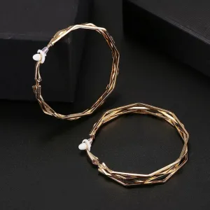 Get Twisted Hoop Earrings