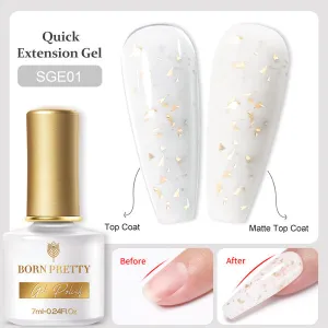 Gold Flakes Quick Building Gel 7ml (6 colours)