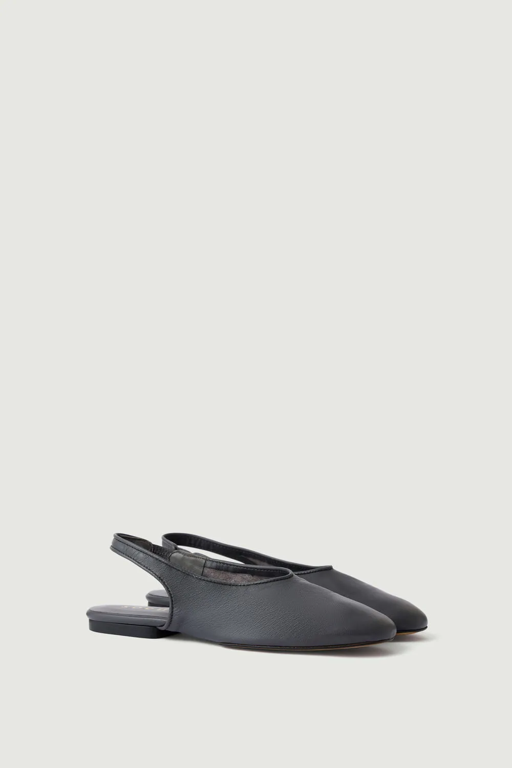GREY EMMETT SLINGBACKS