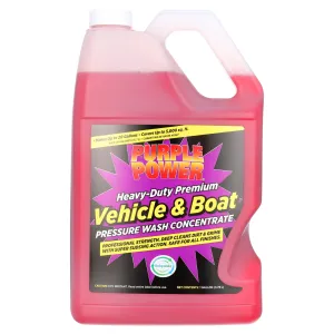 Heavy-Duty Vehicle and Boat Pressure Washer Fluid Concentrate, 1 Gallon