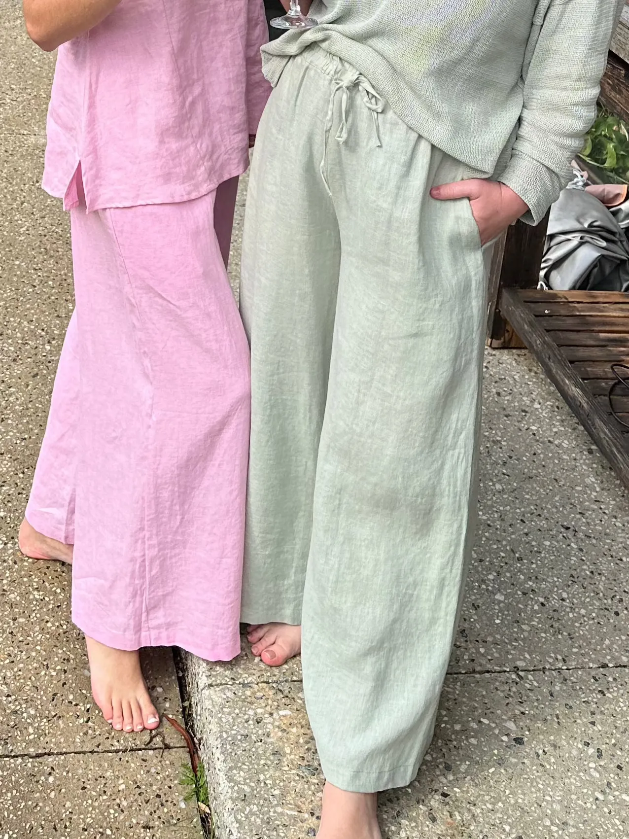 Indi Pant Seafoam