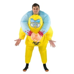 Inflatable Biohazard Costume Adult