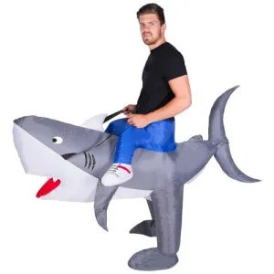 Inflatable Shark Costume Adult