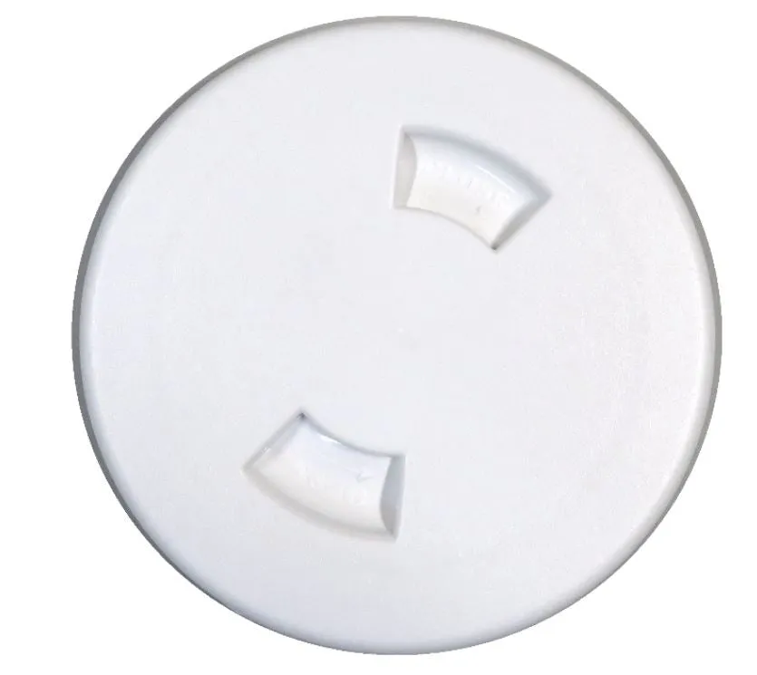 Inspection Port-Full Cover White