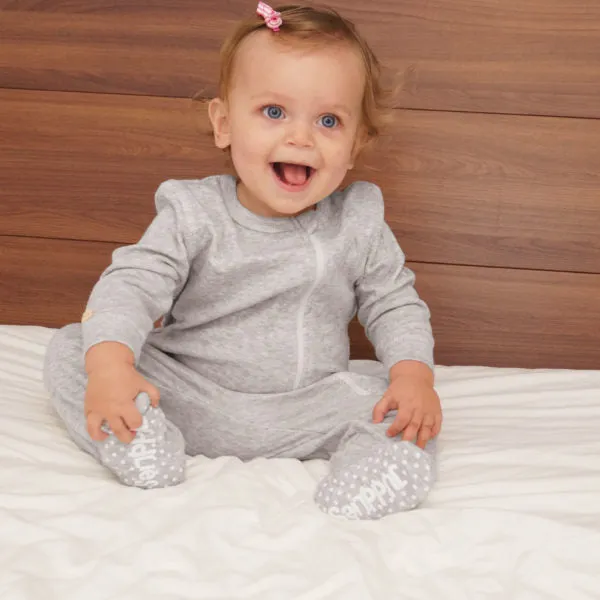 Juddlies - Breathe-Eze Sleeper - Light Grey Fleck