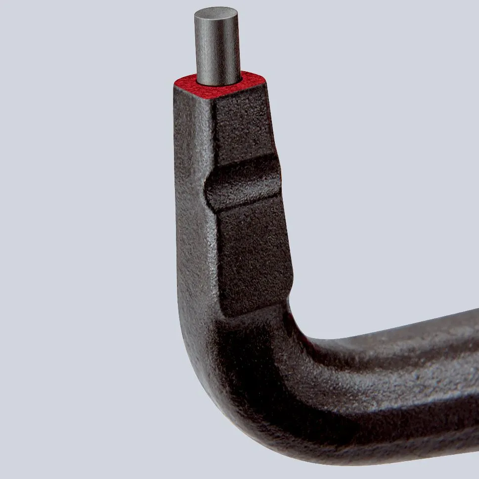 KNIPEX Precision Circlip Pliers for Internal Circlips in Bore Holes 90° Angled 165mm 1.8mm Diameter Tips 40 21 J21