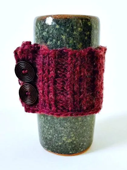 Knitted Cup Cozies Collection #2