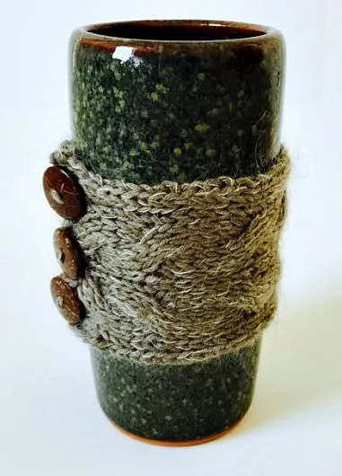Knitted Cup Cozies Collection #2