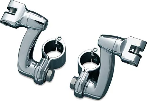 Kuryakyn Longhorn Offset Peg Mount with 1-1/2" Clamp