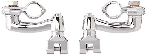 Kuryakyn Longhorn Offset Peg Mount with 1-1/2" Clamp