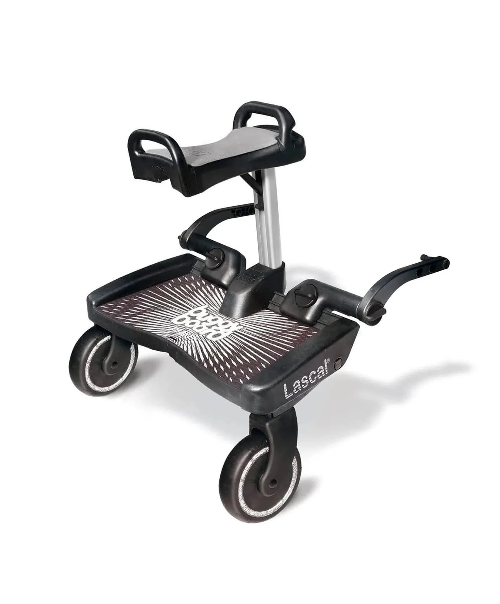 Lascal BuggyBoard Maxi Plus - Black / Grey Seat