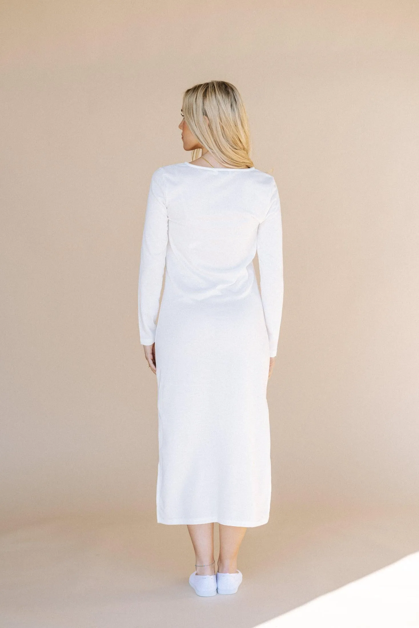 LDS Long Sleeve Temple Slip