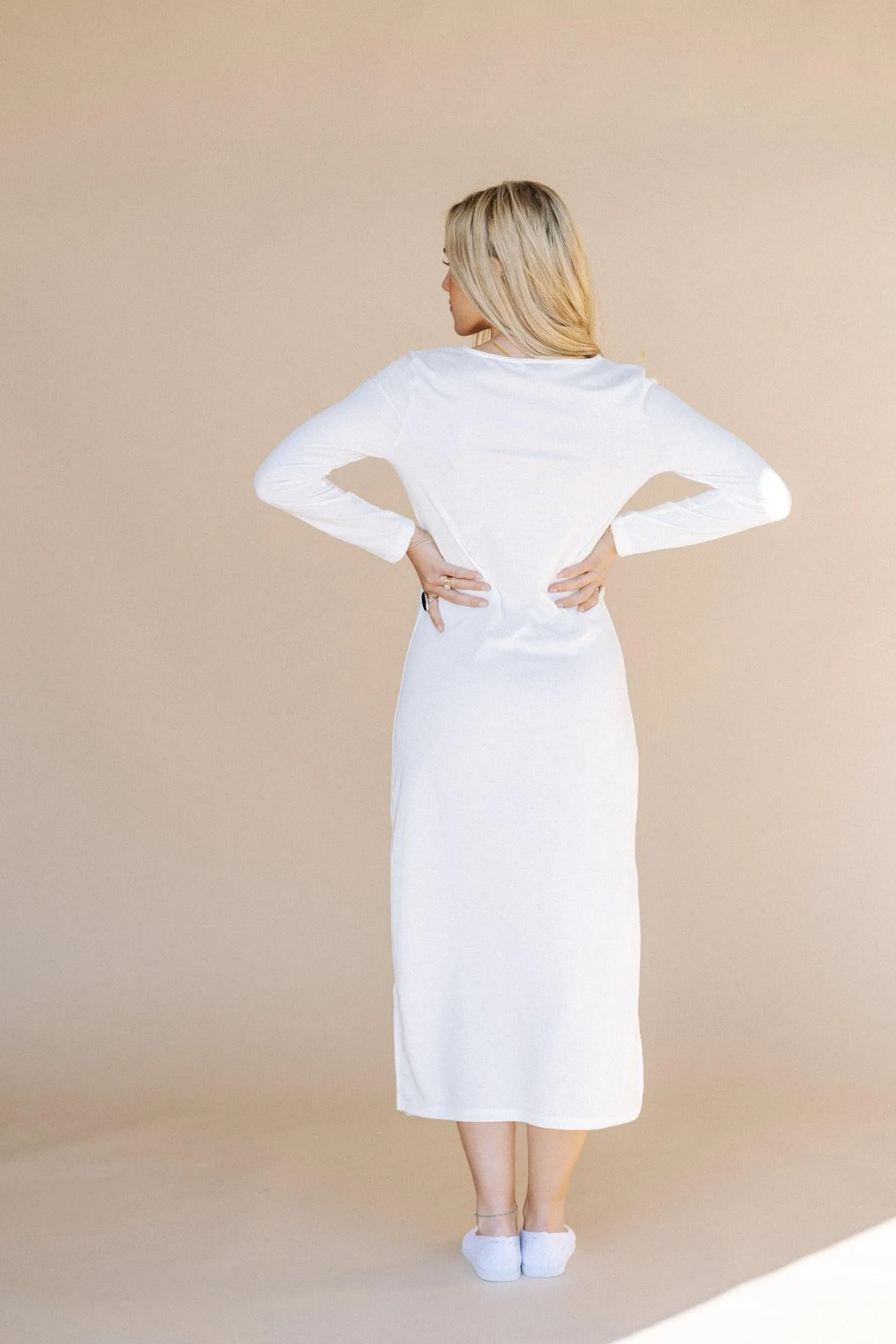 LDS Long Sleeve Temple Slip