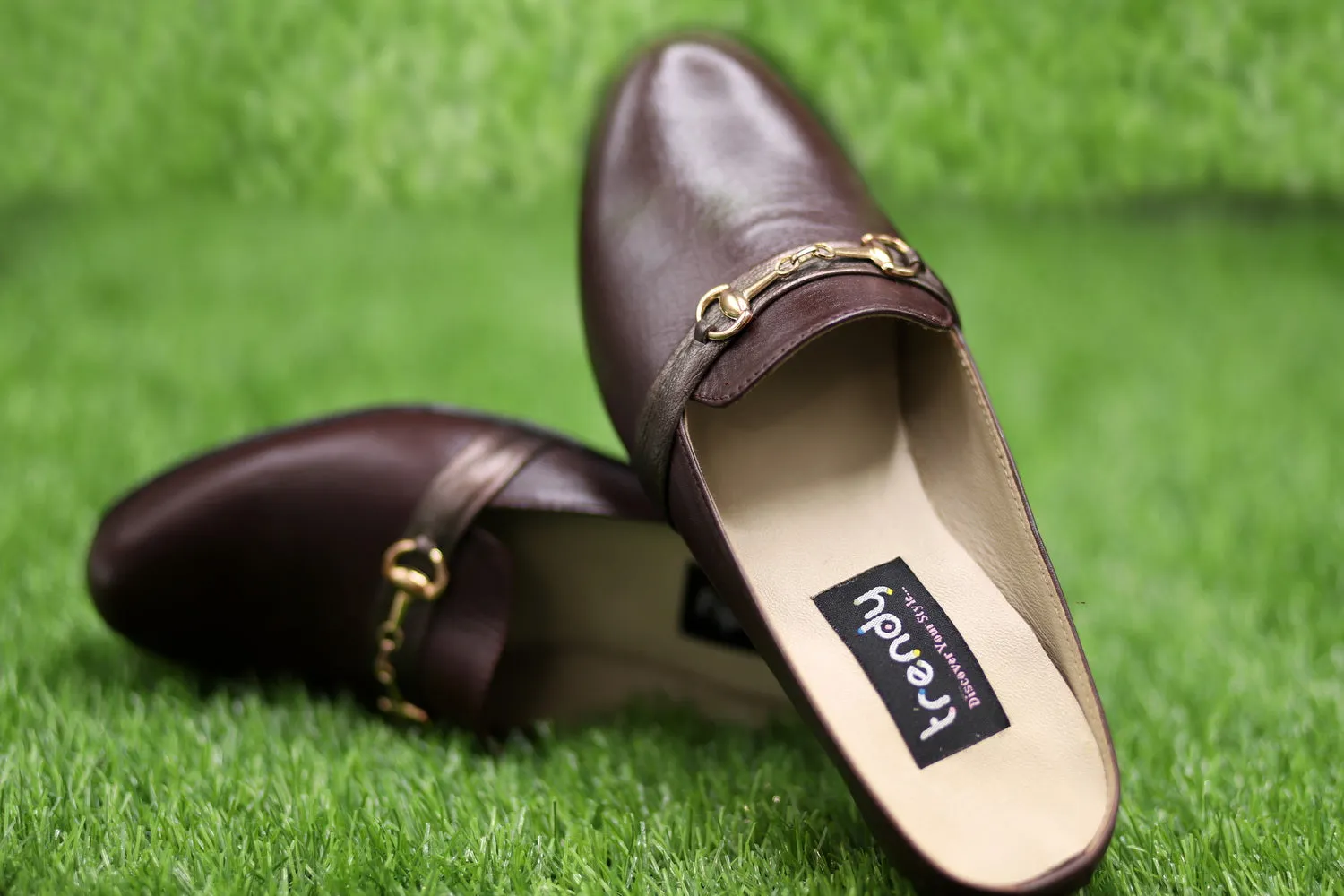 Leather Mule Design ZA022