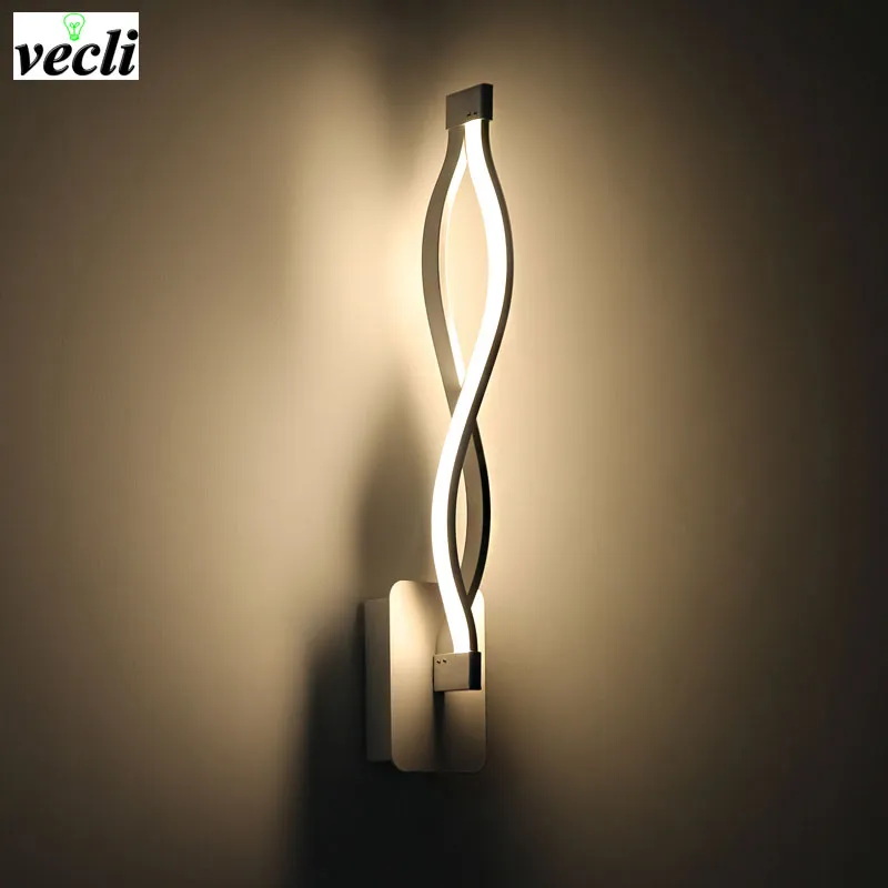 LED Wall Lamp Modern Bedroom Beside Reading Wall Light