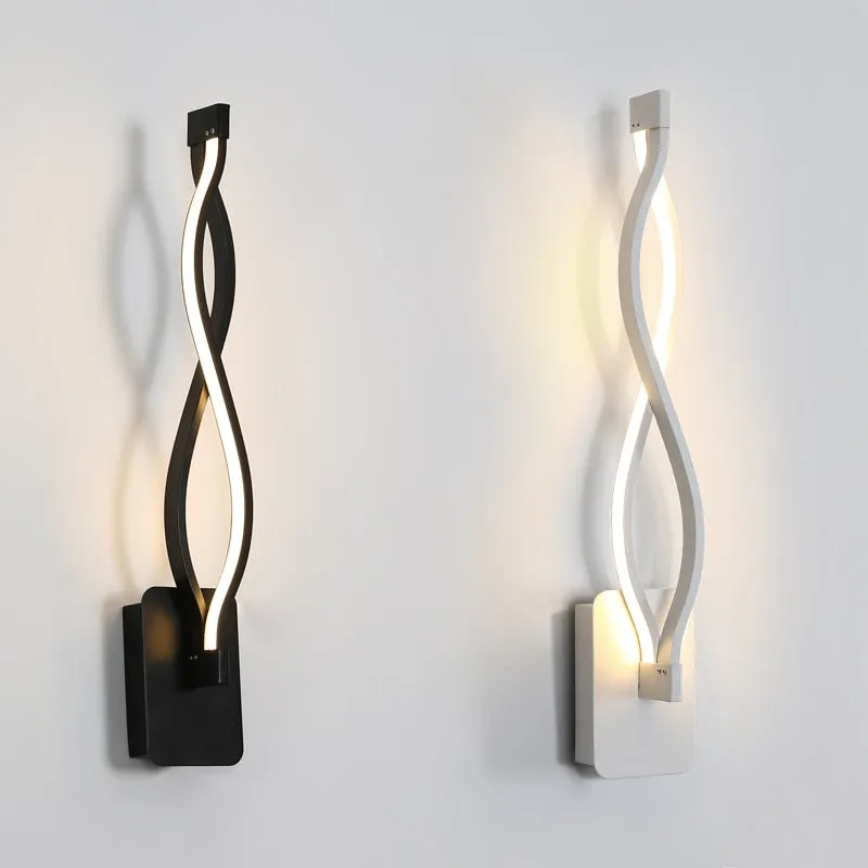LED Wall Lamp Modern Bedroom Beside Reading Wall Light