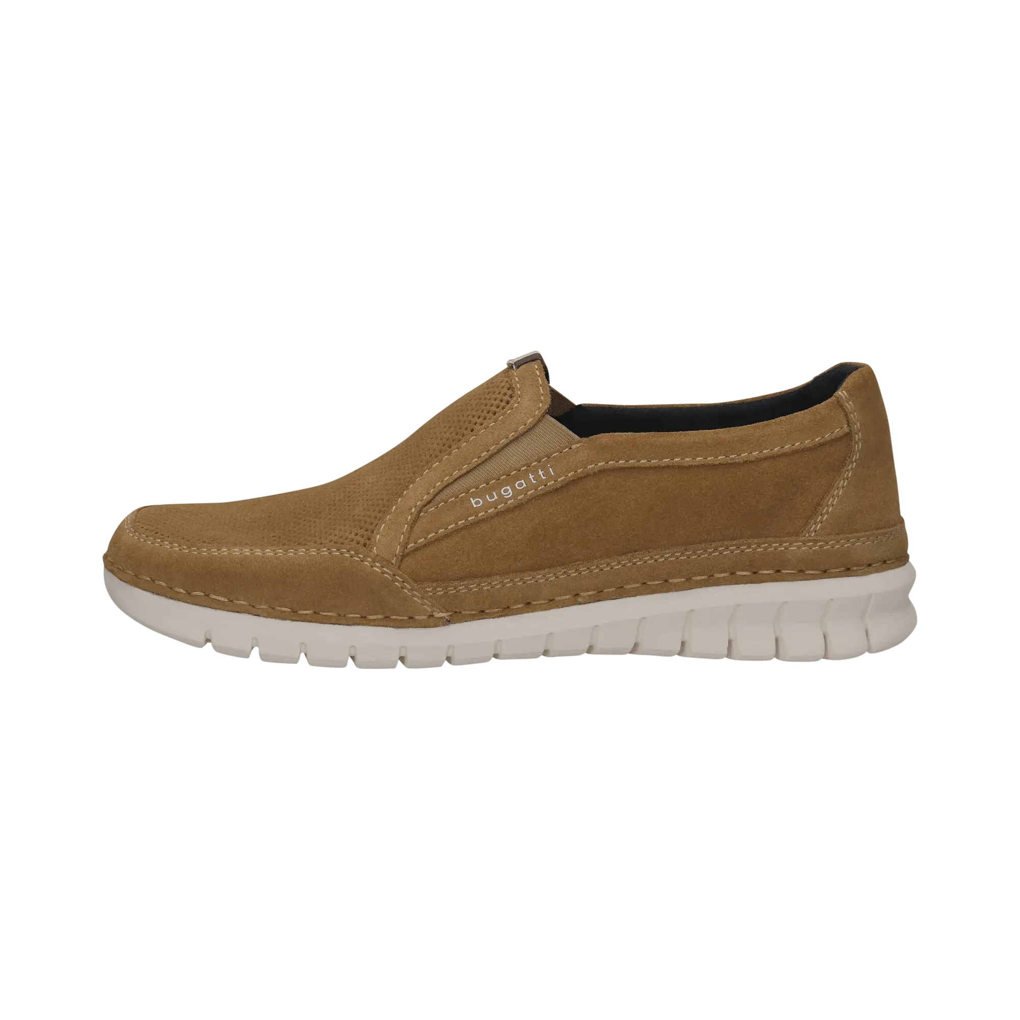Leder Slip on cognac
