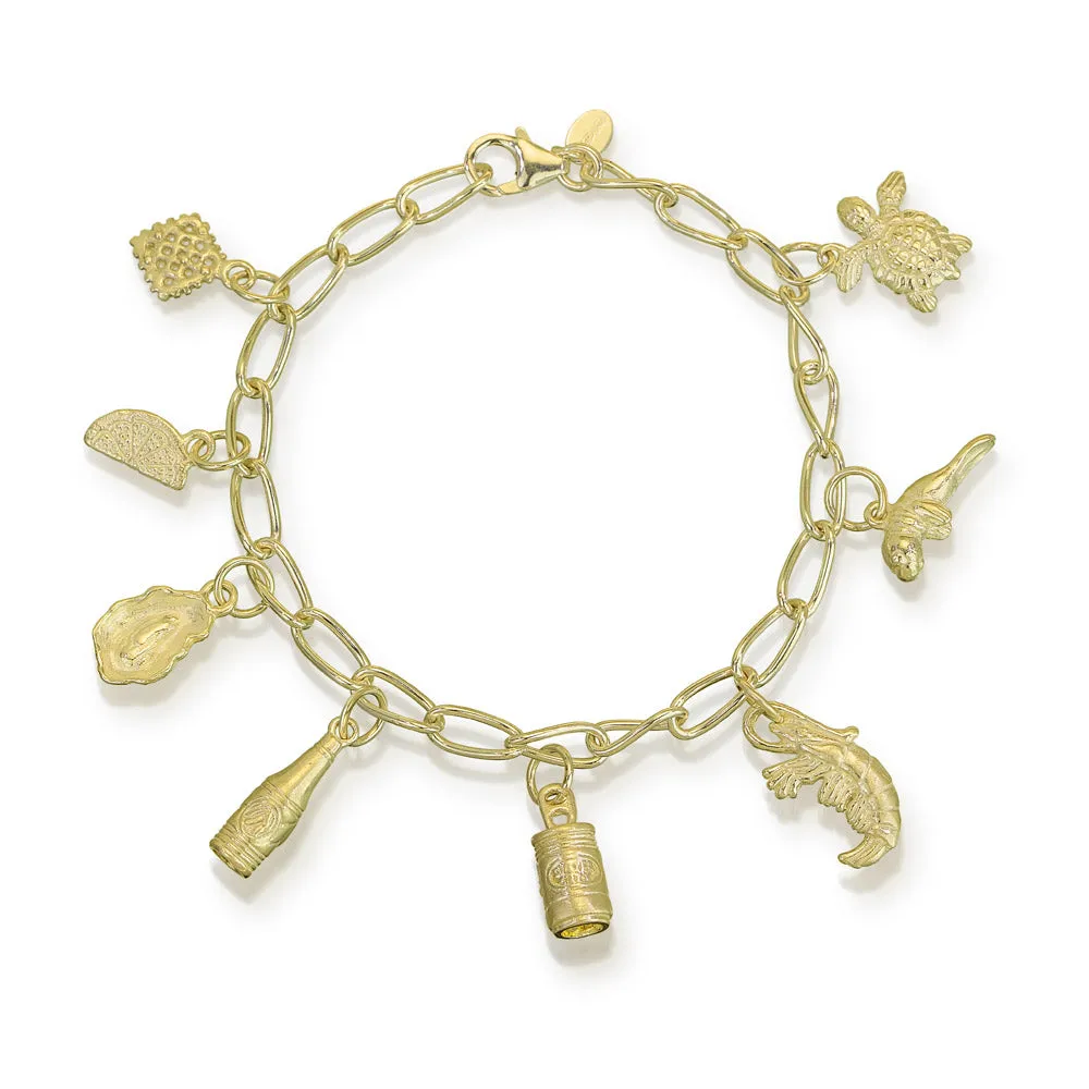 Lemon Charm in Gold