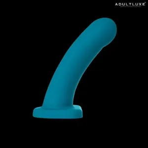Lennox Green Hollow Vibrating Strap On Dildo