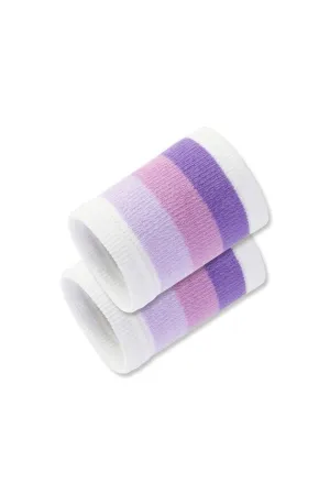 LES-FIT Wrist Sweatband Purple